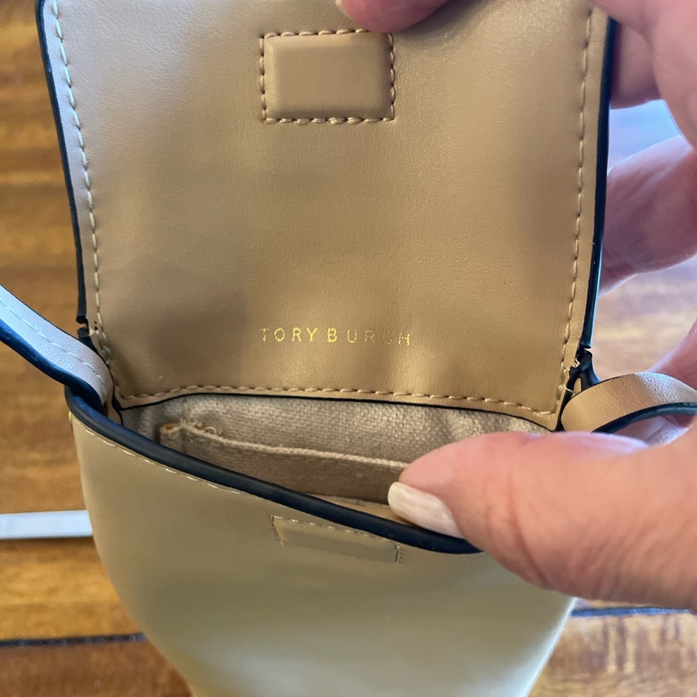 Tory Burch Tan Leather Crossbody Bag - Picture 2 of 6